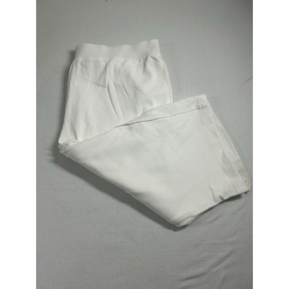 Preswick & Moore Women's Shorts 2X White Pull On Elastic Waist $48 NEW 352